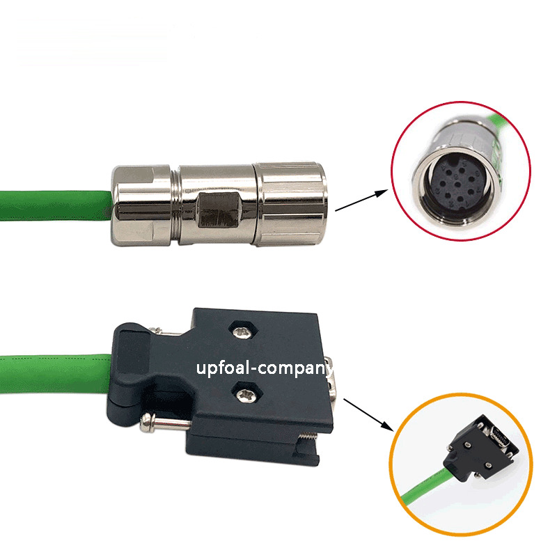 Encoder cable 6FX3002-2DB12-1AD0 1AF0 1BA0 1BF0 1CA0 for Siemens v90 servo motor incremental encoder - Image 2