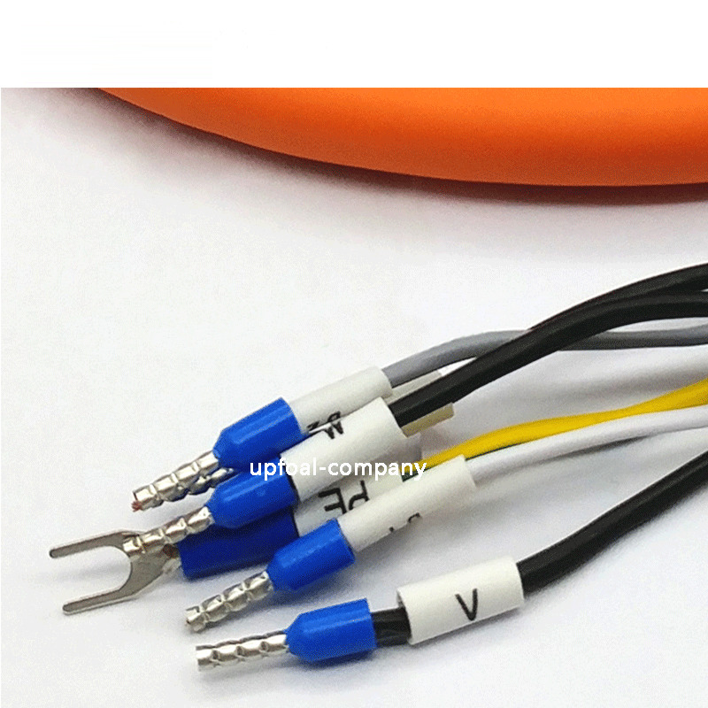 Power cable 6FX5002-5DA01-1AF0 with M23 6 cores for Siemens V90 servo motor - Image 5