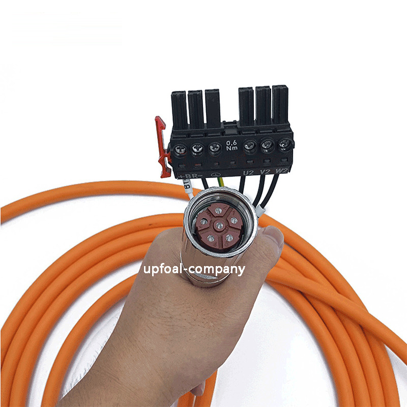 Power cable with brake cable 6FX5002-5DN06 6FX8002-5DN06 for Siemens S120 motor - Image 4