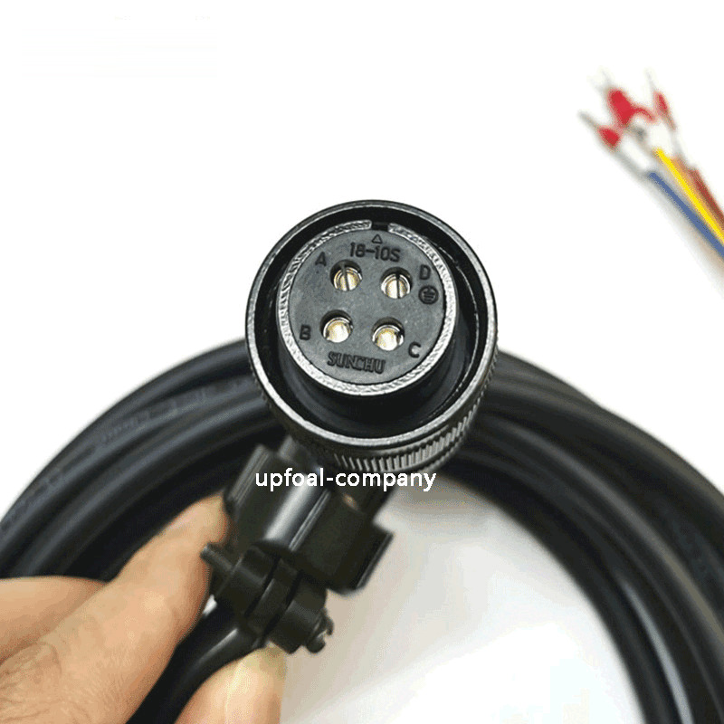 power cable MR-PWCNS4-5M for Mitsubishi 2KW servo JE J3 J4 series - Image 2