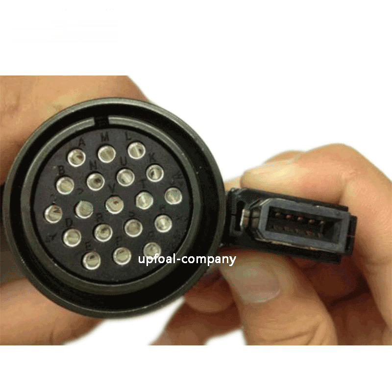 Encoder cable CNV2E-3P for HF-A42 Motor for connection to Mitsubishi MDS-R-V1-20 amplifier - Image 2