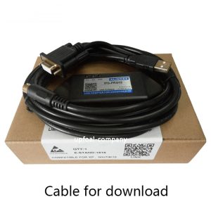 data cable for communication download.UC-PRG020-12A.suitable for delta PLC programming cable screen.