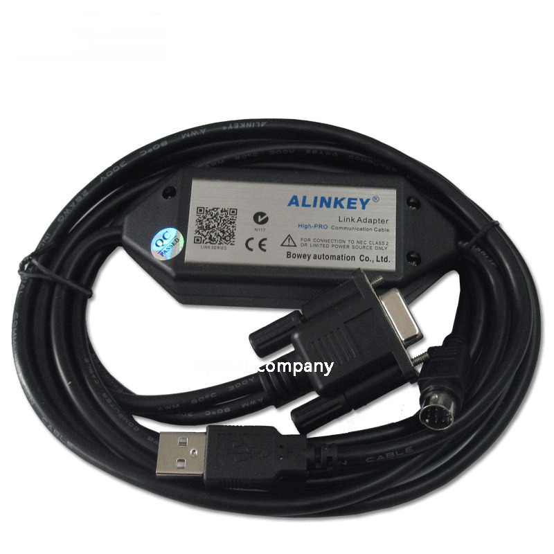 data cable for communication download.UC-PRG020-12A.suitable for delta PLC programming cable screen. - Image 2