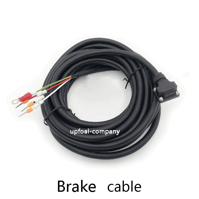 Brake cable,for Panasonic MQMF 100-400W MHMF 200-1000W motor.MFMCA0050VFD MFMCA0050VGD