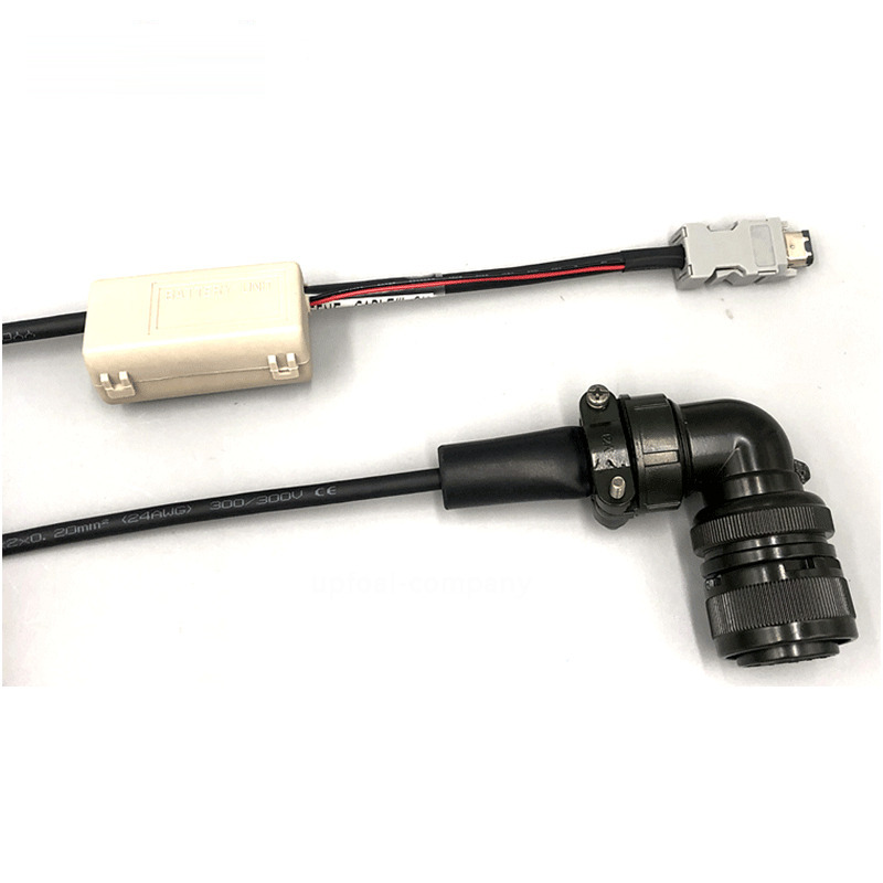 Encoder cable.MFECA0050ESE.for Panasonic.A4.for IP67 motor.with memory.for high power.with battery case - Image 2