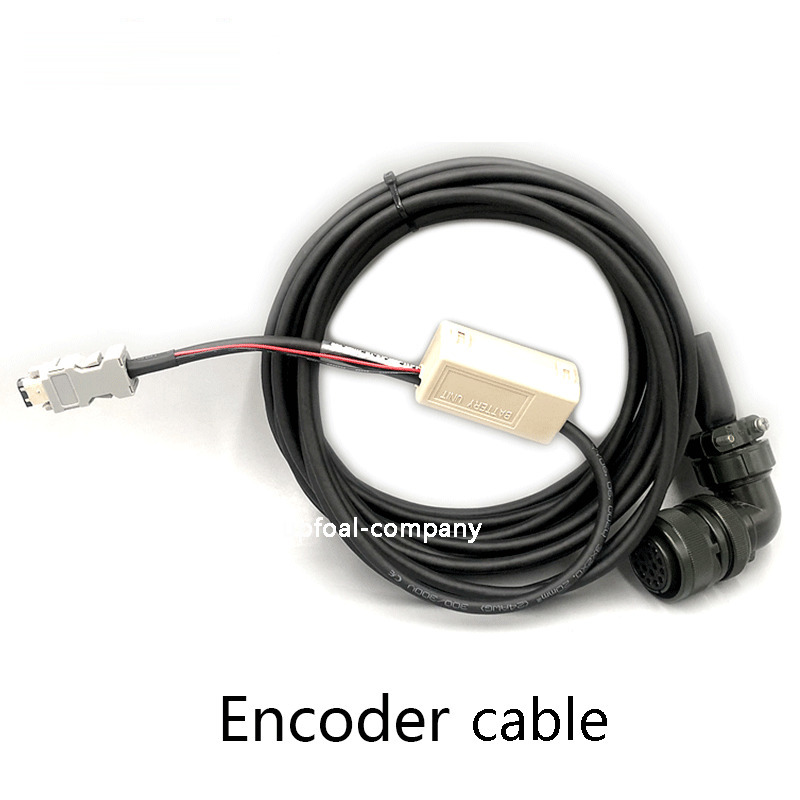 Encoder cable.MFECA0050ESE.for Panasonic.A4.for IP67 motor.with memory.for high power.with battery case