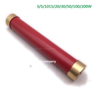 RI80 glass film.Inductive.High pressure.Glass glaze.Large resistance.resistor 3w 5w 10w 15w 20w 30w 50w 100w 200w